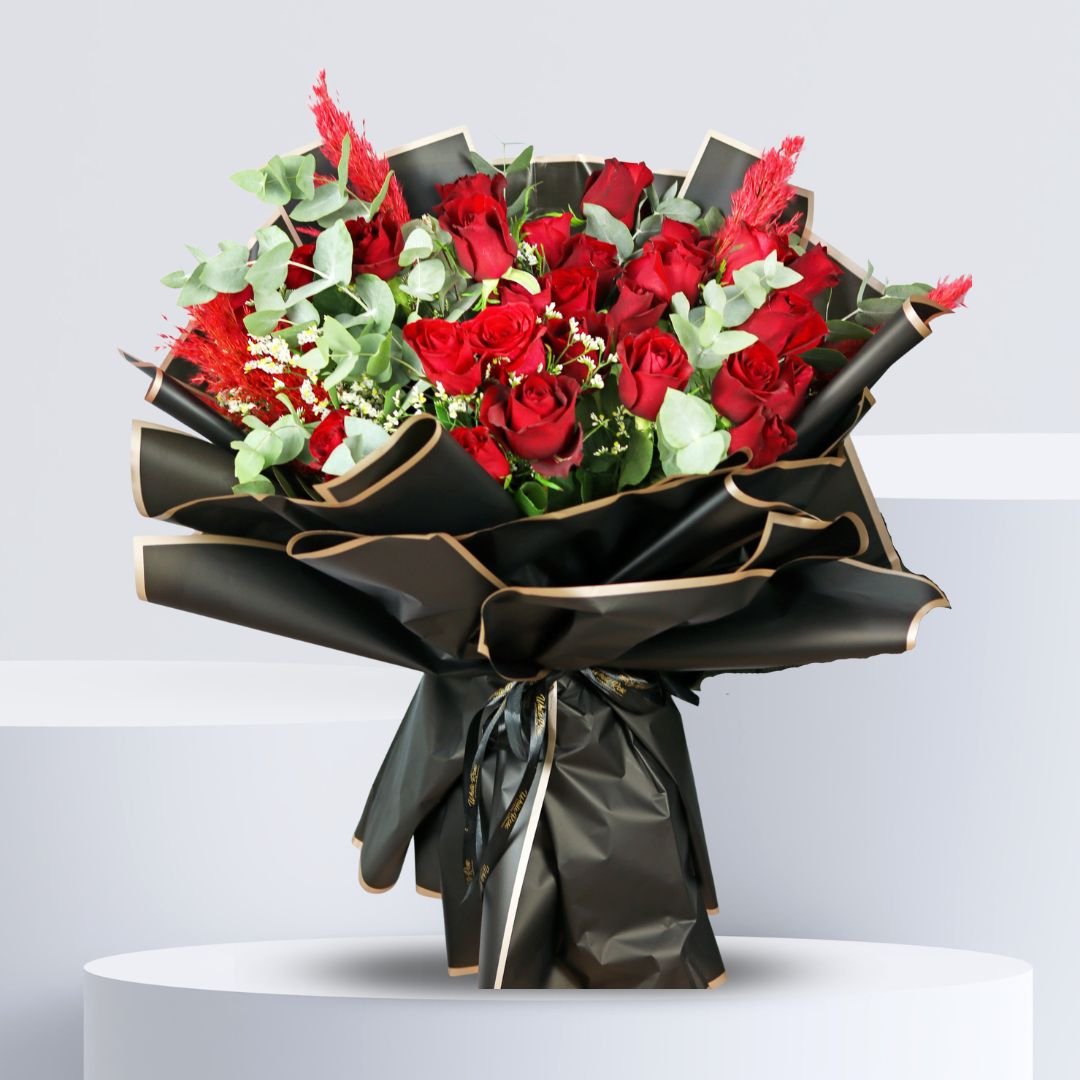 Stylish Red Bouquet