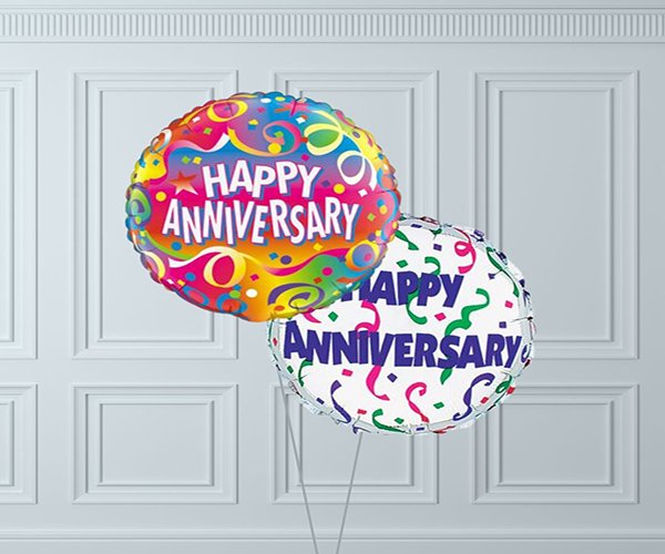 15 Anniversary Foil Balloons