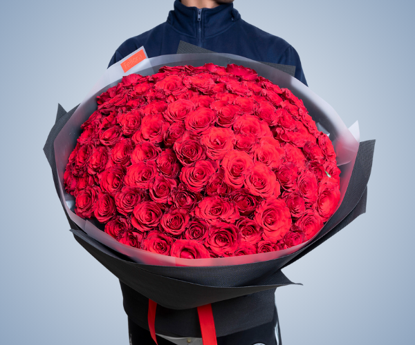 Remarkable 101 Red Roses Bouquet