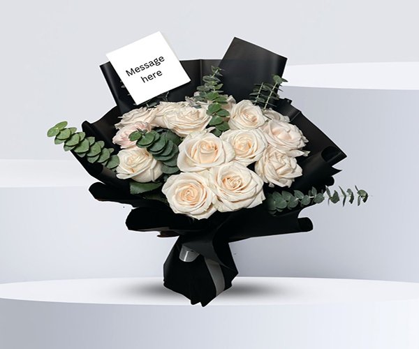 White Rose Bouquet