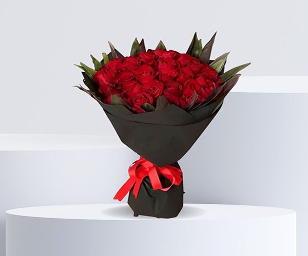 Eternal Red Roses Bouquet