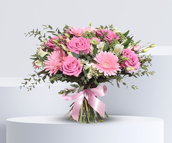 Pink Princess Hand Bouquet