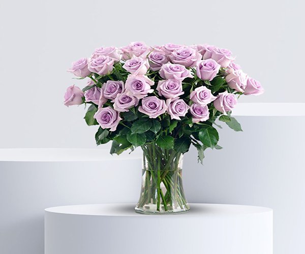 Purple Grand Flower Vase