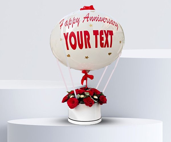 Red Expression Balloon Gift