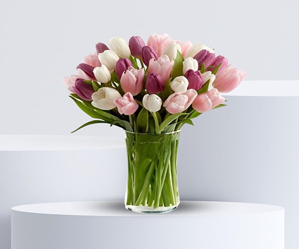 Touch of Spring Tulip Arrangement