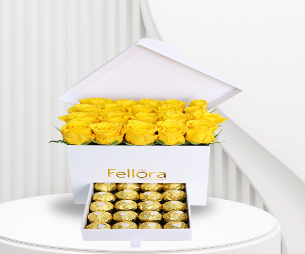 Yellow Sweet Gif Box