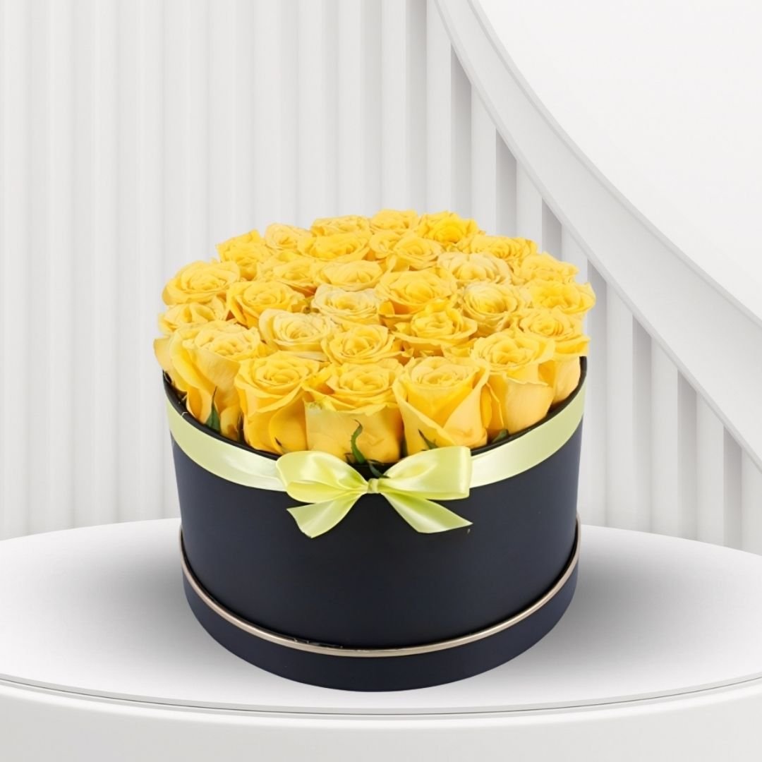 Yellow Bliss flower box