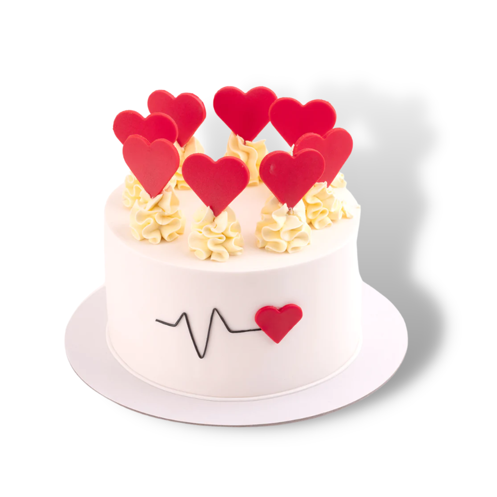 Heart Beat Cake - 2KG