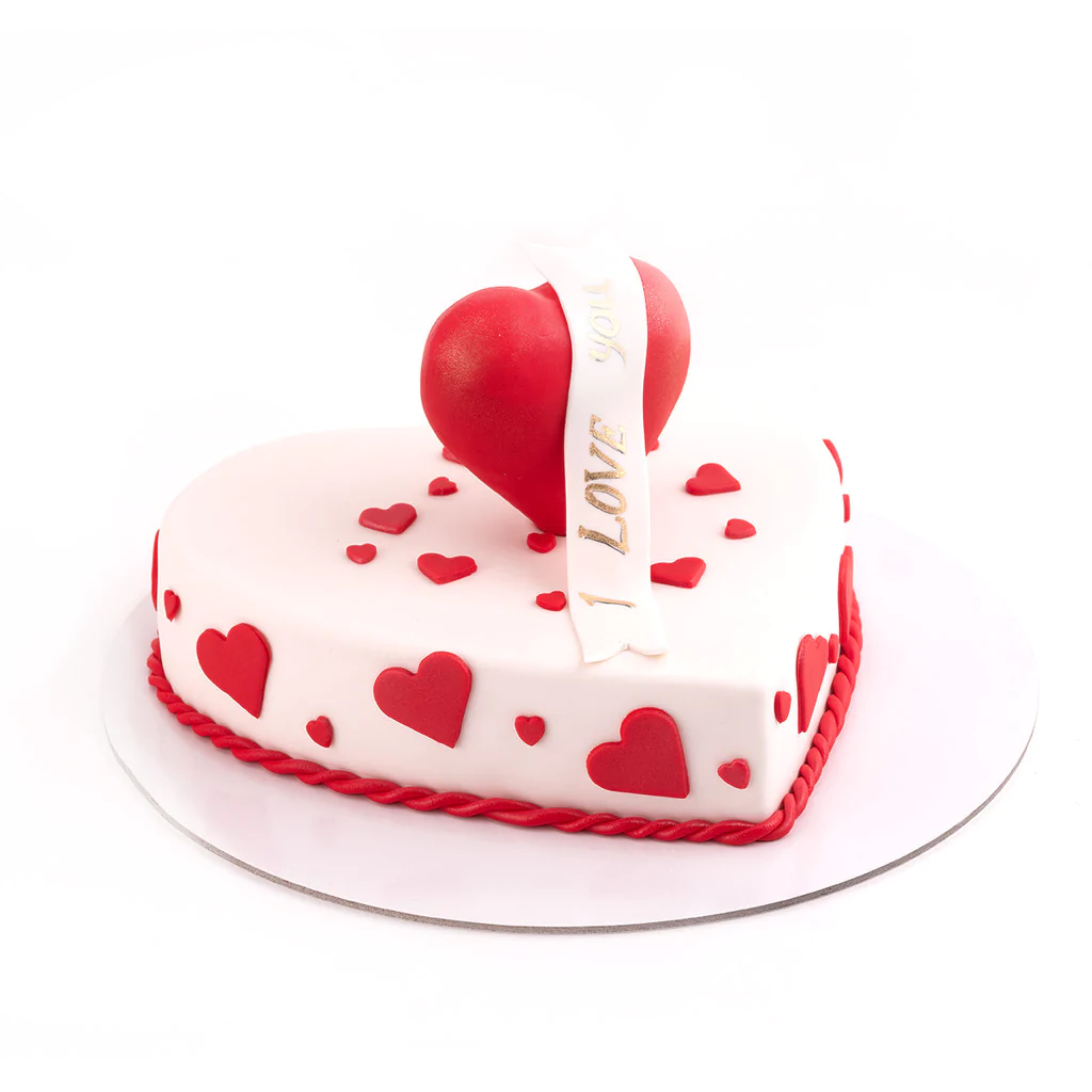 3D Heart Cake - 1KG