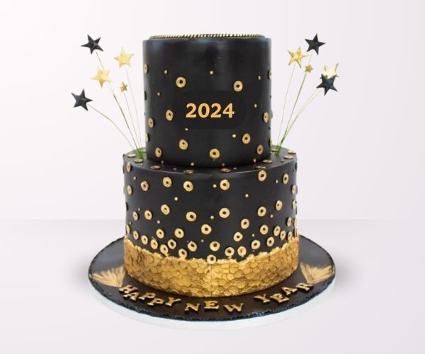 New Year Star Tier Cake_5KG