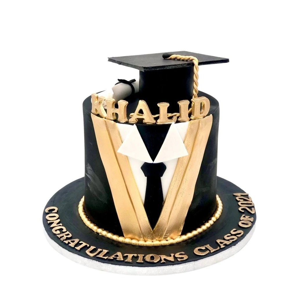 Black Tie Graduation Cake -3KG