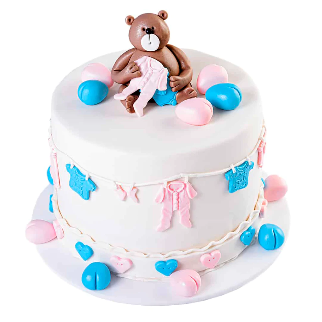 Bear gender reveal cake -2kg