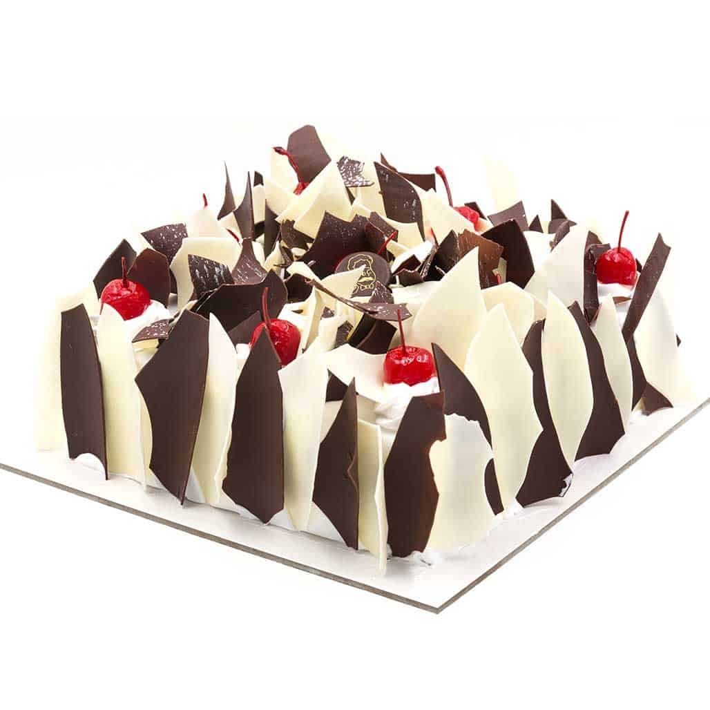 Black & White Forest Premium Cake - 1KG