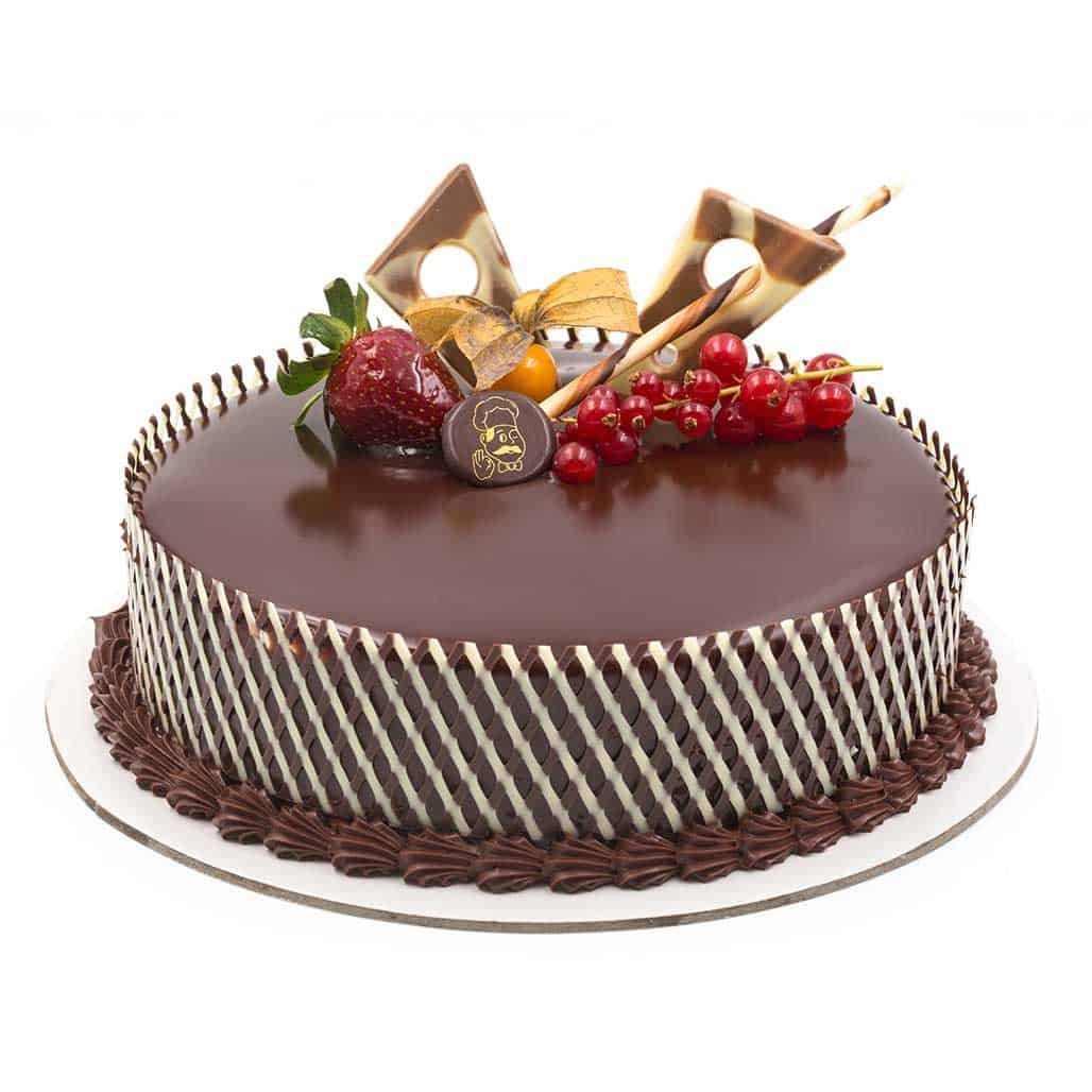 Chocolate Truffle Lattice Cake - 1KG