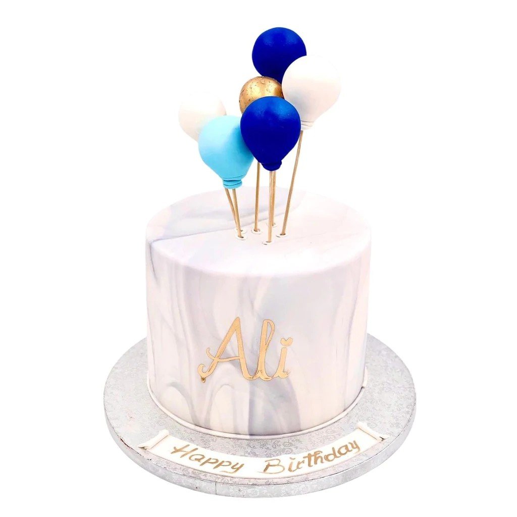 Marble Balloon Cake -2KG