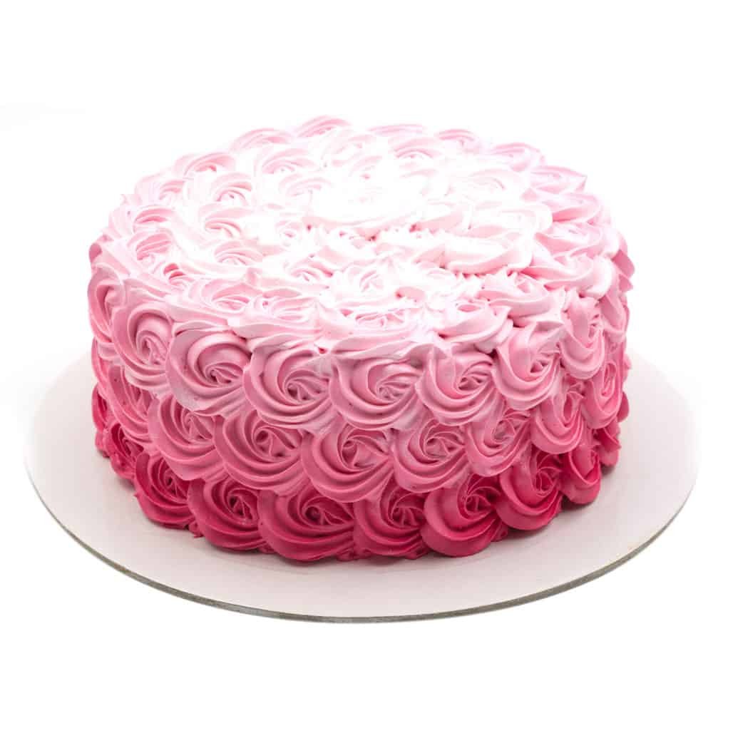 Rose Swirl Cake - 1KG