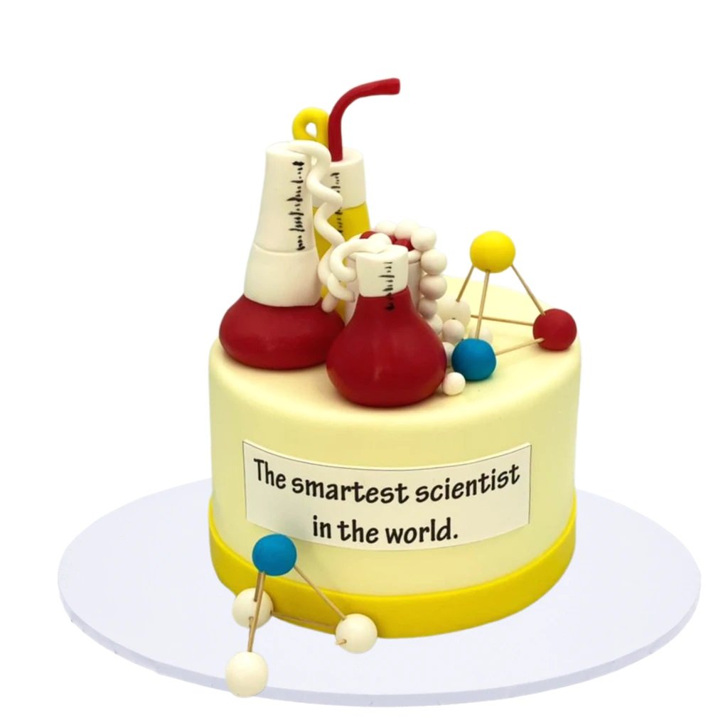 Scientist Themed Cake -3KG