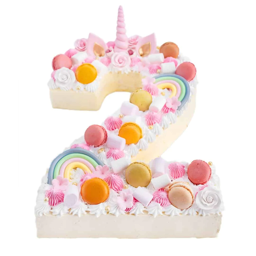 Unicorn Numbered Cake -3kg