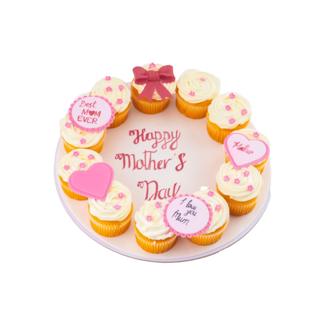 Mothers Day Cupcake Board