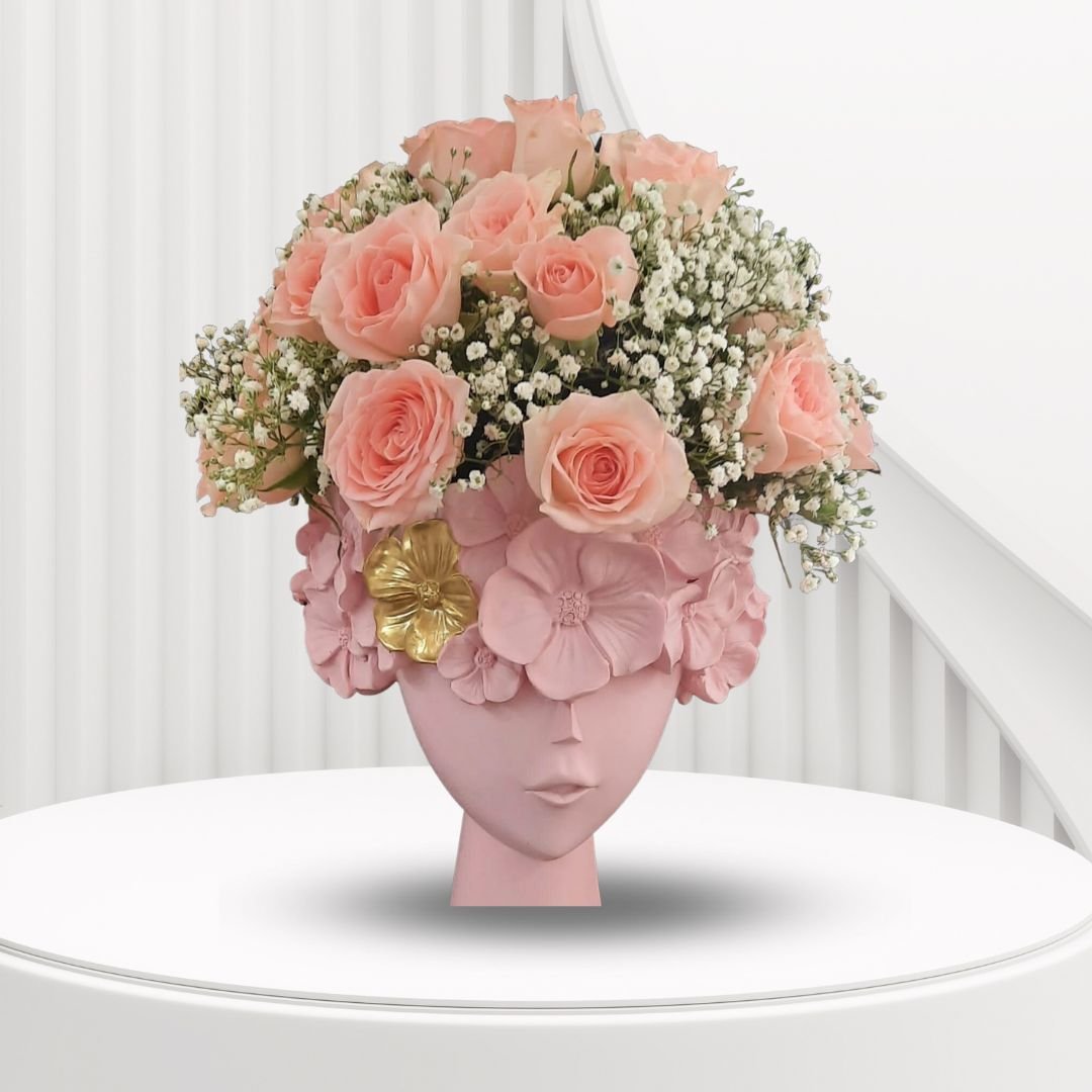 Pink Lady Vase Arrangement