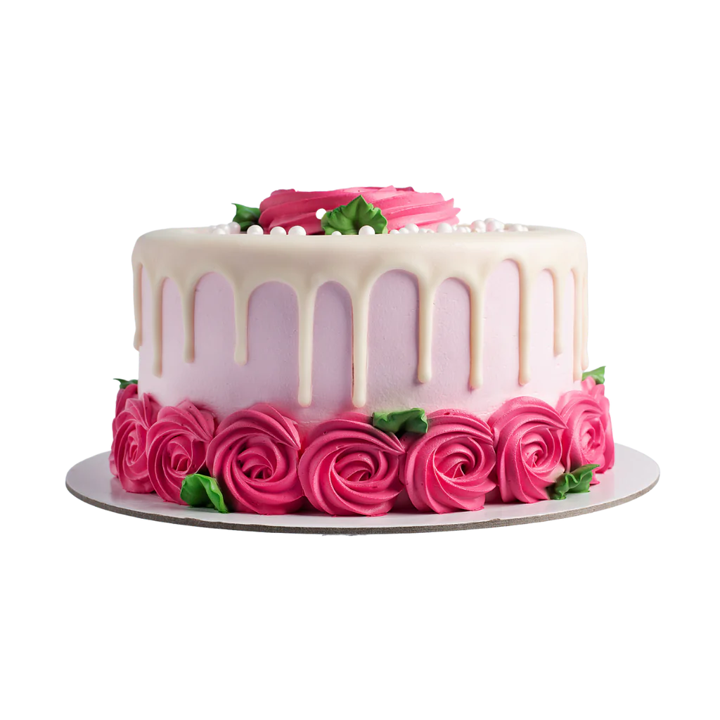 Blush Rose Cake -1.5KG