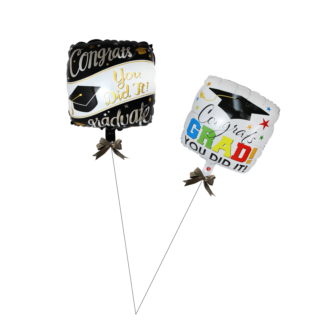 Set of 2 graduation balloon