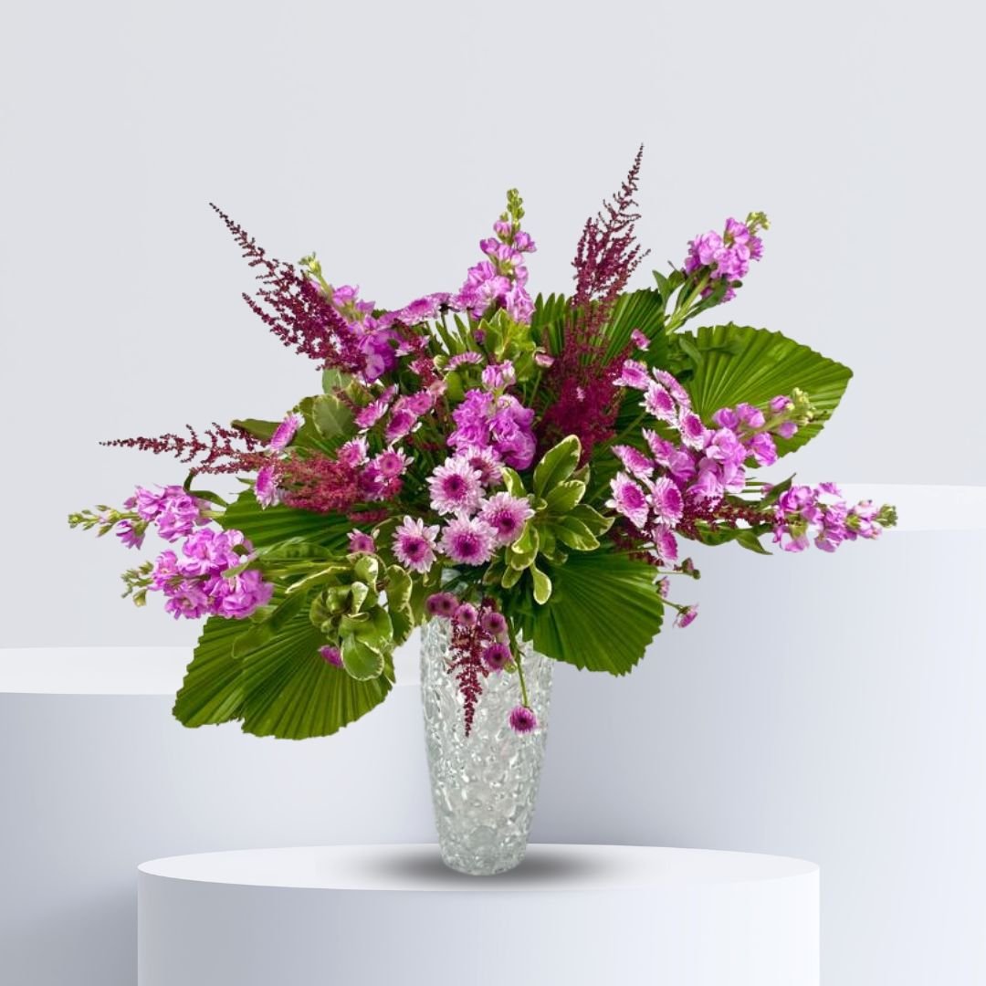 Modern Asian Blossoms Arrangement