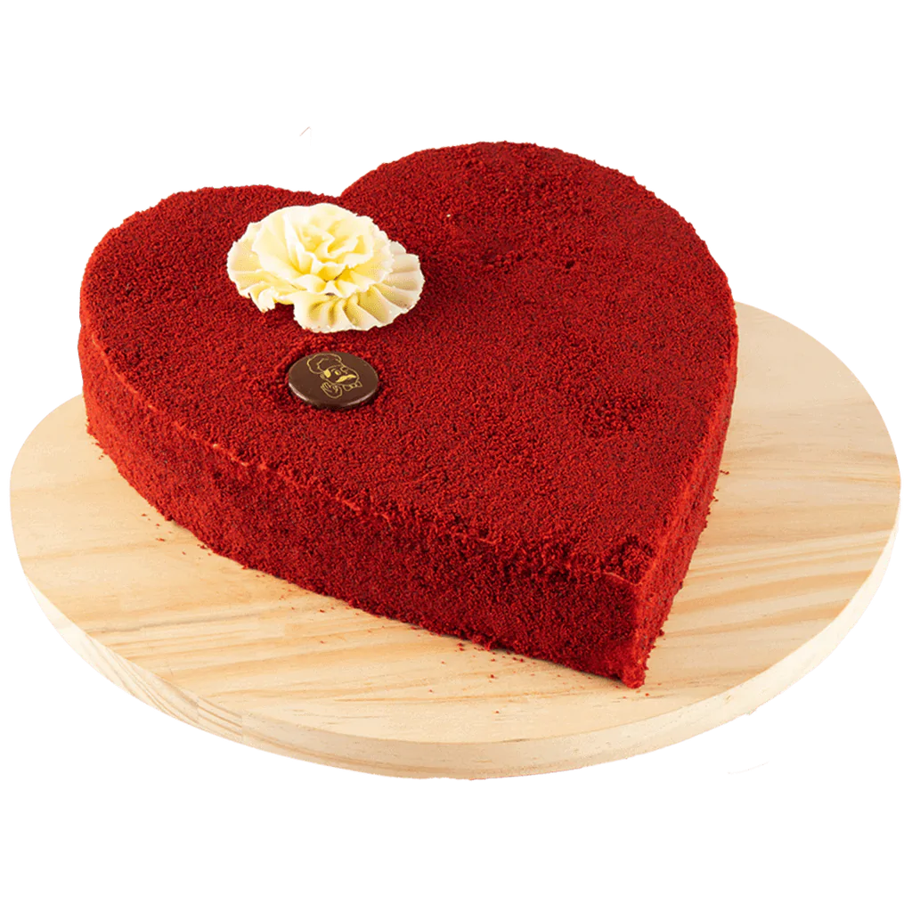 Red velvet heart cake -1KG