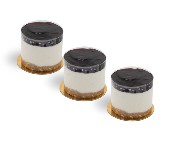 Blueberry Mini Cheesecake - 3pieces