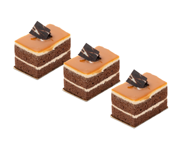 Caramel Chocolate Pastry - 3pieces