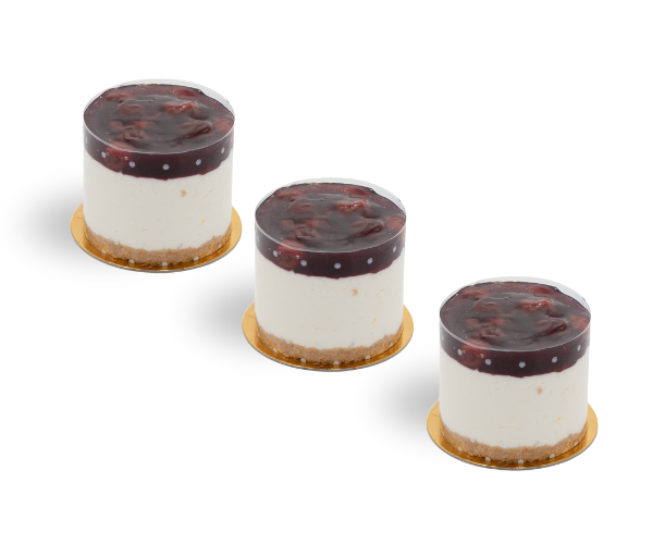 Raspberry Mini Cheesecake - 3pieces